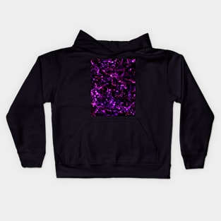 Purple and pink nebula Kids Hoodie